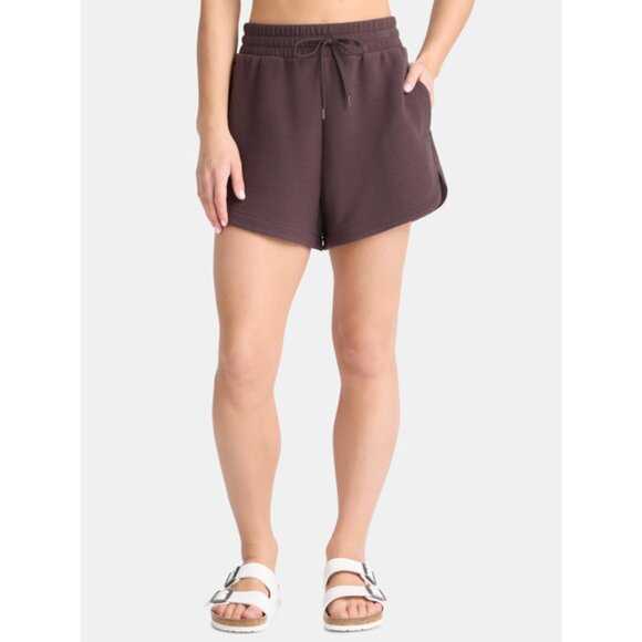 Avia Women's Casual Brown Tie Shorts Large - Picture 2 of 3